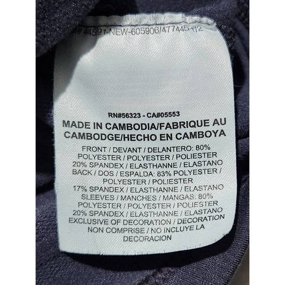 Nike Pro Pullover Womens Small Gray 1/2 Half Zip Long Sleeve Stretch Mock Neck - Picture 5 of 6